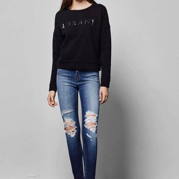 NWT JBrand Maria High rise Skinny DECOY s 25 - Picture 5 of 8